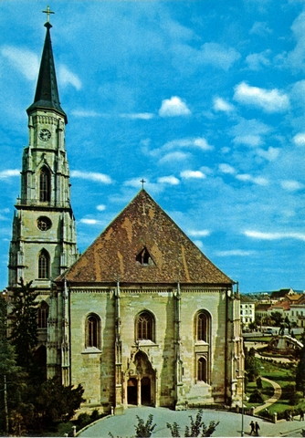 1590 - Cluj. Catedrala Sf. Mihail (sec. XV)